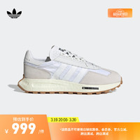 adidas 阿迪达斯 RETROPY E5经典复古boost运动鞋男女阿迪达斯官方三叶草 白/浅灰 42(260mm)