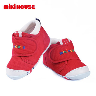 MIKIHOUSE学步鞋 红色 12cm