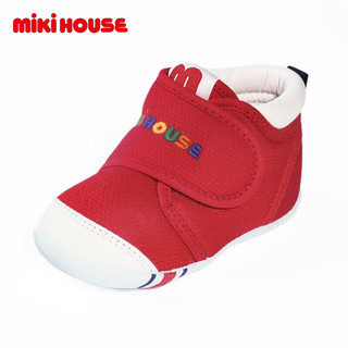 MIKIHOUSE学步鞋 红色 12cm
