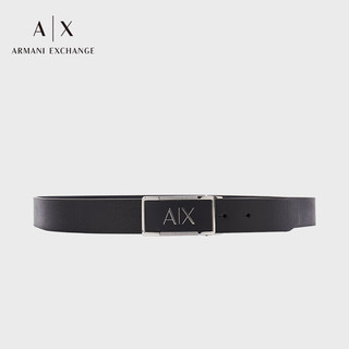 阿玛尼ARMANI EXCHANGE24春季AX男士双带头双面用时尚腰带