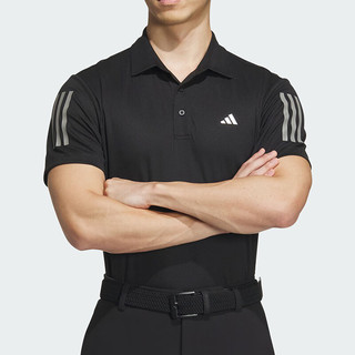 adidas 阿迪达斯 T恤男春夏户外运动服快干透气宽松高尔夫运动翻领短袖POLO衫