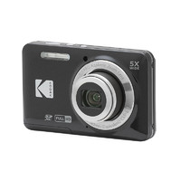 柯达（Kodak）FZ55 便携数码相机 1635万 2.7“屏 5光变 28mm广角 1080P高清 黑色 FZ55黑色