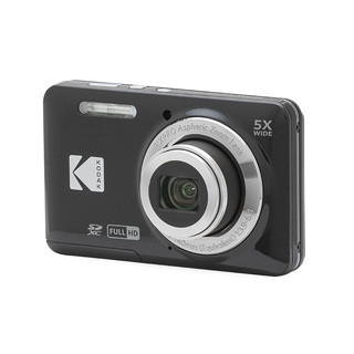 Kodak 柯达 FZ55 便携数码相机 1635万 2.7“屏 5光变 28mm广角 1080P高清 黑色 FZ55黑色