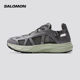 salomon 萨洛蒙 男女款 户外休闲轻便舒适透气抓地运动鞋 TECHSONIC LTR 中灰色 471311 9 (43 1/3)