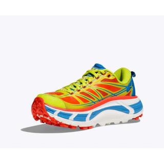 HOKA ONE ONE男女跑步鞋轻质减震缓冲越野舒适防滑运动鞋1126851 FLAME/EVENING PRIMROSE 7