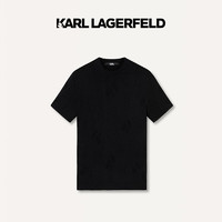 Karl Lagerfeld卡尔拉格斐2024春夏款T恤老佛爷241N2014 