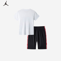 88VIP：NIKE 耐克 JORDAN 耐克小童装男童纯棉套装夏季儿童短袖T恤短裤2件套