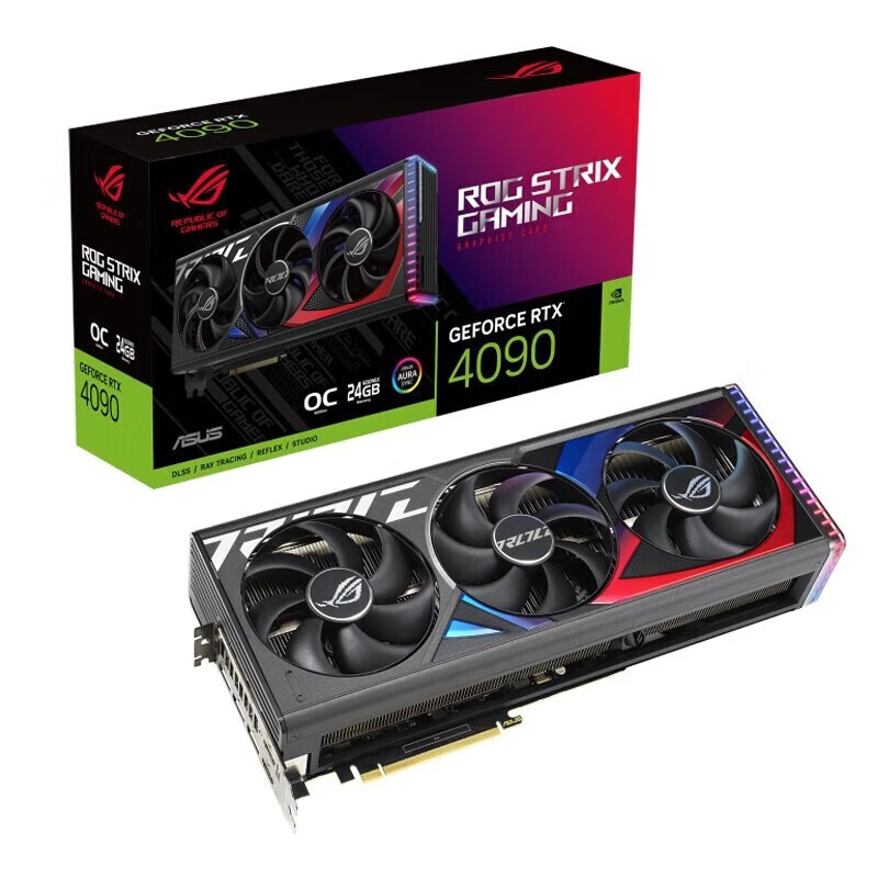 ASUS 华硕 ROG STRIX GeForce RTX 4090 O24G GAMING OC超频