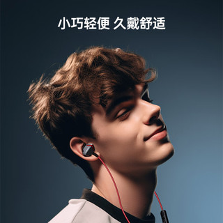 西伯利亚（XIBERIA）手游版入耳式有线游戏耳机3.5mm电脑手机吃鸡电竞音乐耳塞降噪插拔麦克风全平台兼容MG-2S黑红