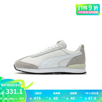 PUMA 彪马 官方 新款男女同款情侣复古休闲鞋 R78 NYLON 397149 浅灰-白-灰色-黑色-02 41