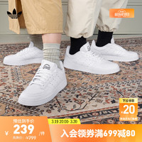 adidas 阿迪达斯 ORIGINALS Supercourt 中性休闲运动鞋 EE6037 白/黑 40.5