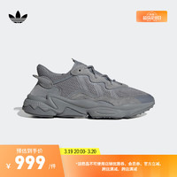 adidas 阿迪达斯 官方三叶草OZWEEGO男女经典运动复古老爹鞋GW4671 灰色 41(255mm)