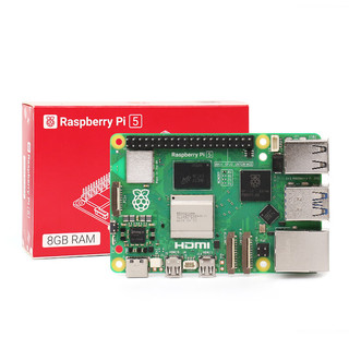 CreateBlock  树莓派5  5代 8g 4g  raspberry pi 4 智能机器人 无卡基础套件(pi5 8G)