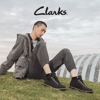 Clarks 其乐 男鞋秋冬户外保暖防水防滑工装靴街头风休闲马丁靴男