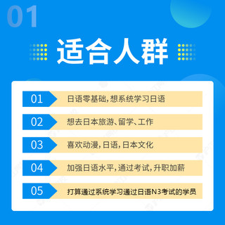 Hujiang Online Class 沪江网校 新版2024年7月0-N3签约班线上网课日语能力考试入门课程