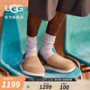 UGG春季男士时尚舒适可调节束带平底魔术贴休闲包头凉鞋 1142172 SSNT   沙色 44 SSNT  | 沙色
