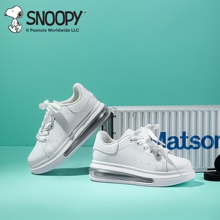 88VIP：SNOOPY 史努比 童鞋运动鞋男童春季新款儿童小白鞋跑步鞋气垫鞋中大童鞋子