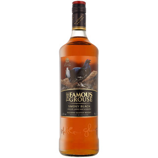 威雀Famous Grouse 黑苏格兰威士忌 1000ML 洋酒