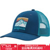 巴塔哥尼亚（Patagonia）男士棉质卡车司机帽透气轻便棒球帽遮阳帽 休闲运动百搭PATZ9A5 Lagom Blue OS