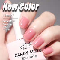 CandyMoyo膜玉光疗甲油胶秋冬色胶亮片 CMJ75 早春樱
