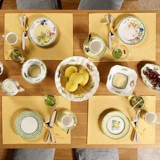 德国唯宝（Villeroy&Boch）法式花园系列 家用油画感餐具 日用精细瓷餐盘碟子 饭碗 李子 14cm