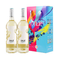 88VIP：DILE 意大利DILE天使之手莫斯卡托甜白葡萄酒配制酒750ml*2 双支礼盒
