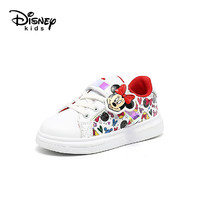 88VIP：Disney 迪士尼 童鞋2023年春季新款儿童板鞋宝宝休闲鞋子软底女童鞋运动鞋