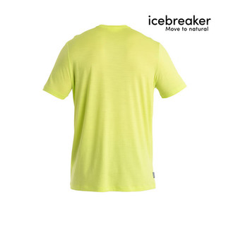 icebreaker男款美丽诺150 Tech Lite IB Grown Naturally短袖T恤-0A56WY A89-翠缥 XL