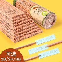 deli 得力 HB/2B/2h铅笔30支原木铅笔