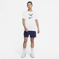 NIKE 耐克 纳达尔短袖男温网RAFA球迷款网球运动T恤CW1535-100