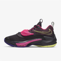 NIKE 耐克 Zoom Freak 3 Ep 中性篮球鞋 DA0695-500 黑粉 41