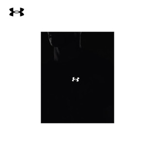 安德玛 UNDERARMOUR）男子短袖春夏跑步T恤衫运动服户外休闲干爽透气半袖 1369743-001黑色/轻质 L