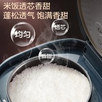 SUPOR 苏泊尔 电饭煲家用4L大容量电磁加热多功能煮饭锅预约柴火饭电饭锅