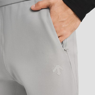 DESCENTE迪桑特综训训练系列运动男士针织运动长裤春季 LG-LIGHT GRAY XL(180/88A)
