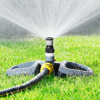 汉轩 自动洒水器360度自动浇水绿化草坪喷头屋顶降温园林地埋喷灌喷淋
