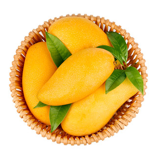 海南金煌芒果10斤新鲜水仙芒当季整箱水果特大热带芒果甜心青