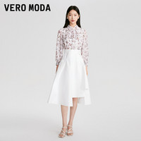 VERO MODA 衬衫2023春夏新款优雅气质时尚蝴蝶衬衣雪纺上衣女▲