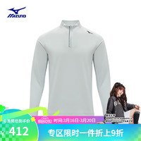 美津浓（MIZUNO）ESSENTIA系列 男子快干运动T恤套头衫 