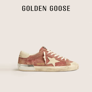 Golden Goose 男鞋 24年春夏脏脏鞋星星运动休闲板鞋 红色 42码260mm