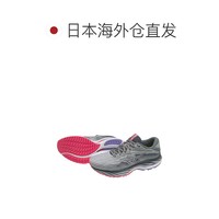 Mizuno 美津浓 日潮跑腿Mizuno美津浓跑步鞋 Wave Rider 27 灰色 J1GD230321 运