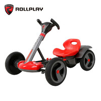 ROLLPLAY 如雷儿童电动卡丁车可折叠四轮车可坐人2-5岁小孩玩具 红色折叠车W405