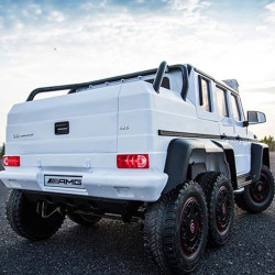 携手奔驰大g儿童越野电动车四轮遥控三人可坐大人玩具车双人座小孩车