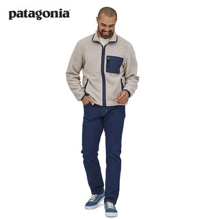 巴塔哥尼亚（Patagonia）男士混纺透气保暖抓绒衣夹克立领开衫外套 22991 Synch OBPL M