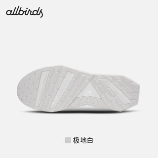 Allbirds Tree Flyer 2（）绿科技轻量跑鞋二代减震厚底运动跑鞋 极地白 46 男码（偏大）