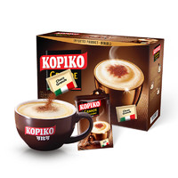 可比可 KOPIKO）速溶豪享卡布奇诺咖啡 三合一咖啡粉冲调饮品24包726g 印尼进口