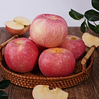 88VIP：烟台红富士苹果6粒单果70mm+脆甜可口新鲜水果整箱包邮