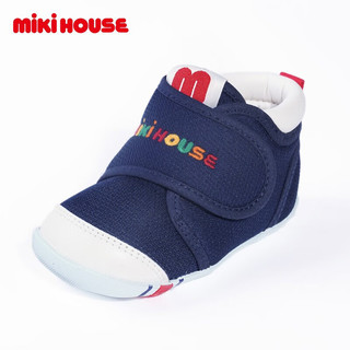 MIKI HOUSE MIKIHOUSE学步鞋 藏蓝色 12cm