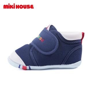 MIKI HOUSE MIKIHOUSE学步鞋 藏蓝色 12cm