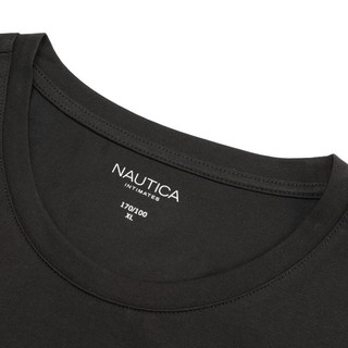 Nautica Intimates春季女士圆领短袖长裤家居服套装