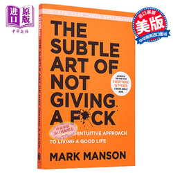 现货 马克 曼森 重塑幸福 The Subtle Art of Not Giving a F ck 英文原版 Mark Manson